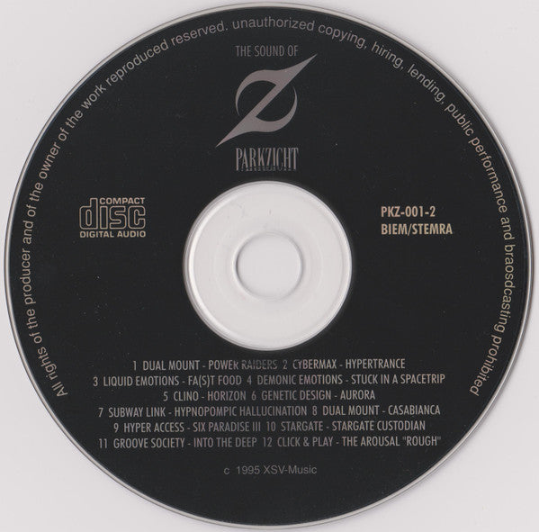 Various : The Sound Of Parkzicht (CD, Comp)