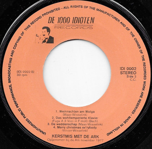 Various : Kerstmis Met De Ark (7")