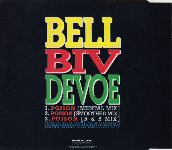 Bell Biv Devoe : Poison (CD, Maxi)
