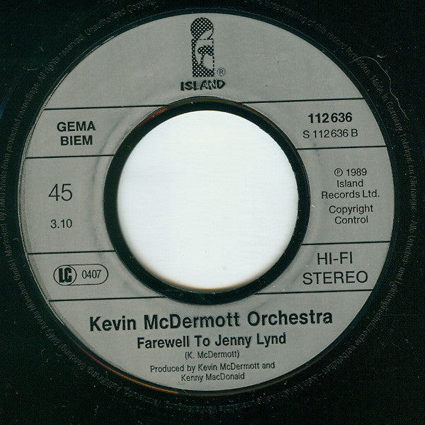 Kevin McDermott Orchestra : Where We Were Meant To Be (7", Single)