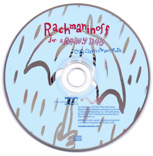 Sergei Vasilyevich Rachmaninoff : Rachmaninoff for a Rainy Day: Cozy Classics to Curl Up With (CD, Comp, Club)