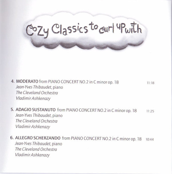 Sergei Vasilyevich Rachmaninoff : Rachmaninoff for a Rainy Day: Cozy Classics to Curl Up With (CD, Comp, Club)