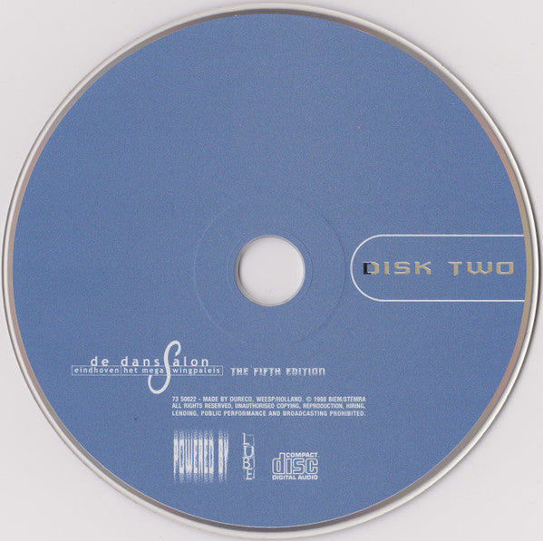 Marco V & Benjamin : De DansSalon - The Fifth Edition (2xCD, Mixed)