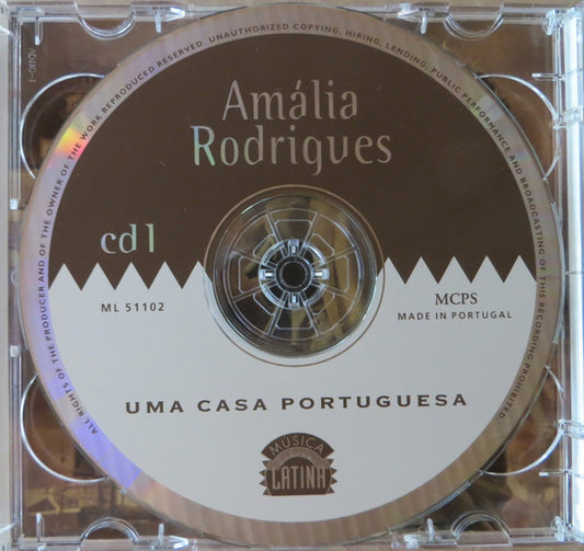 Amália Rodrigues : Uma Casa Portuguesa (2xCD, Comp)