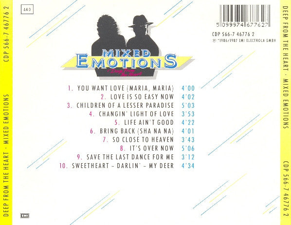 Mixed Emotions : Deep From The Heart (CD, Album)
