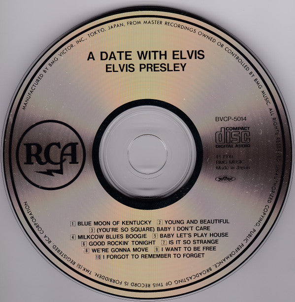Elvis Presley : A Date With Elvis (CD, Comp, Mono)