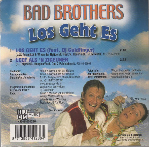 Bad Brothers (3) : Los Geht Es (CD, Single, Car)