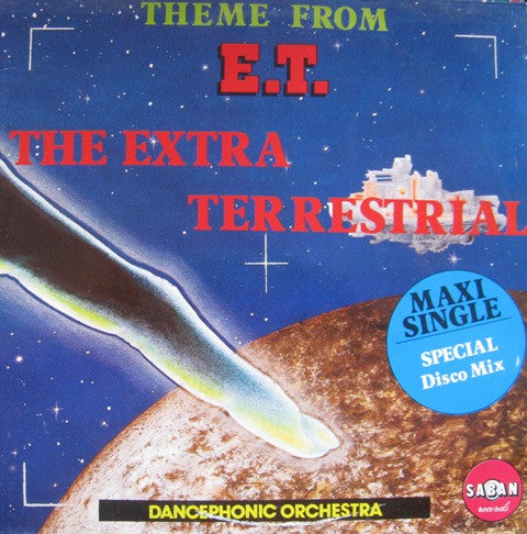 Dancephonic Orchestra : Theme From "E.T." The Extra Terrestrial (12", Maxi)
