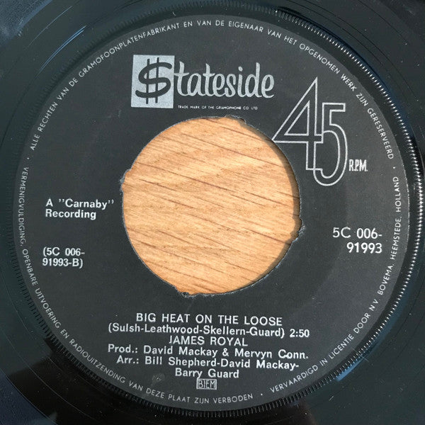 James Royal : Carolina (7", Single)