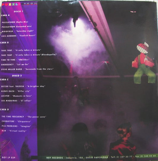 Various : Puzzletron (2xLP, Comp, P/Mixed)