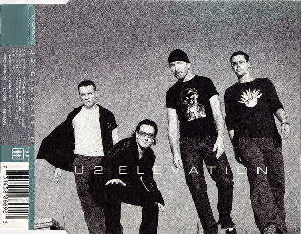 U2 : Elevation (CD, Single, CD4)
