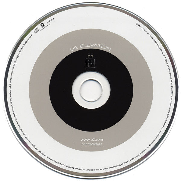 U2 : Elevation (CD, Single, CD4)