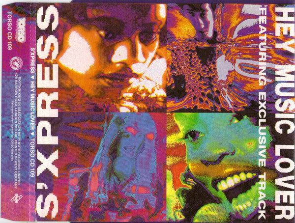 S'Express : Hey Music Lover (CD, Maxi)