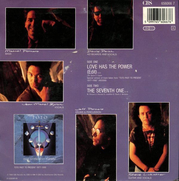 Toto : Love Has The Power (7", Single)