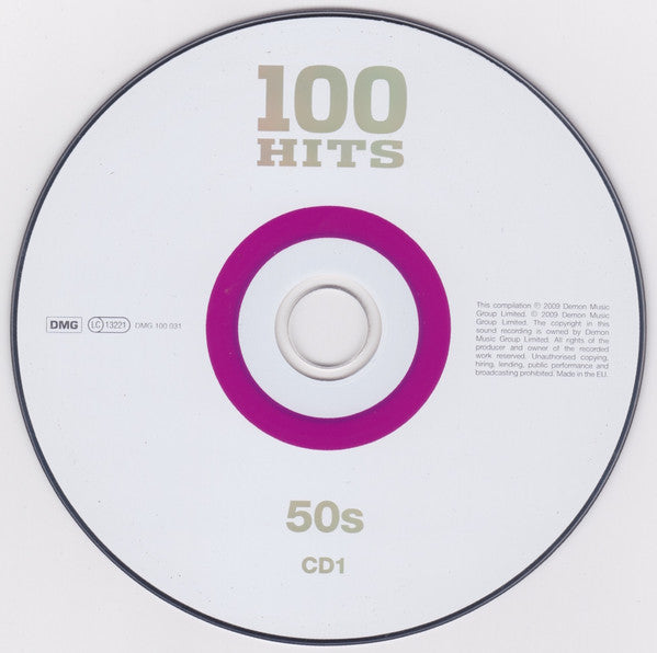 Various : 100 Hits 50s (5xCD, Comp)
