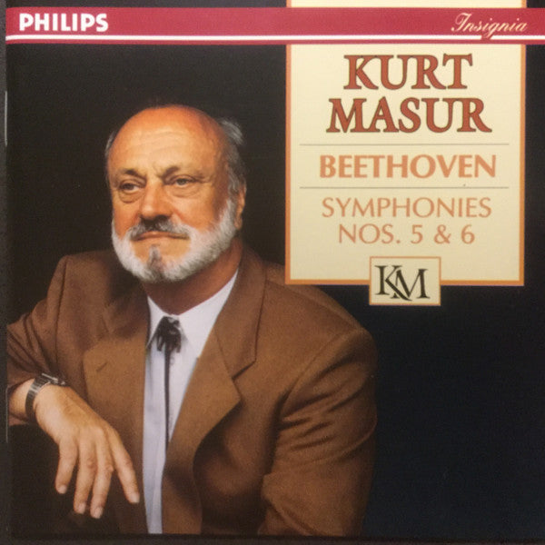 Kurt Masur, Gewandhausorchester Leipzig, Ludwig van Beethoven : Symphonies Nos. 5 & 6 (CD, Comp, RM)