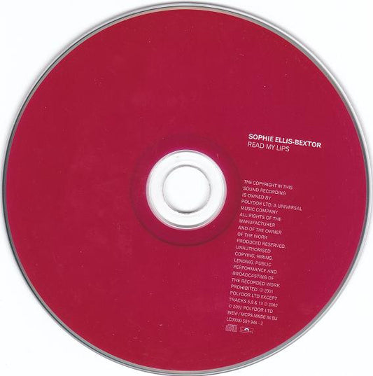 Sophie Ellis-Bextor : Read My Lips (CD, Album, S/Edition)