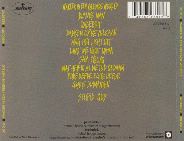 De Dijk : Wakker In Een Vreemde Wereld (CD, Album, RP)