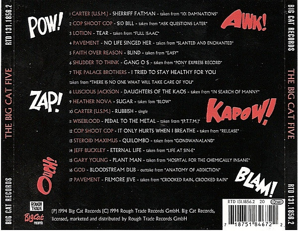 Various : The Big Cat Five (CD, Comp)
