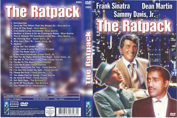 Frank Sinatra, Dean Martin, Sammy Davis Jr. : The Ratpack (DVD, PAL)