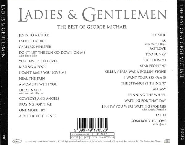 George Michael : Ladies & Gentlemen (The Best Of George Michael) (2xCD, Comp)