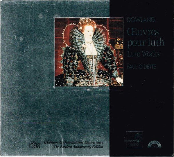 John Dowland - Paul O'Dette : Œuvres Pour Luth/Lute Works (CD, Album, RE)