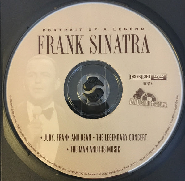 Frank Sinatra : Judy, Frank & Dean- The Legendary Concert / The Man And His Music (DVD, Comp)