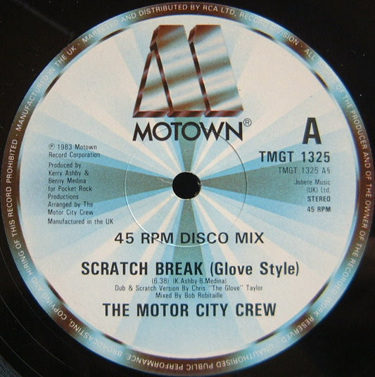 The Motor City Crew : Scratch Break (12")