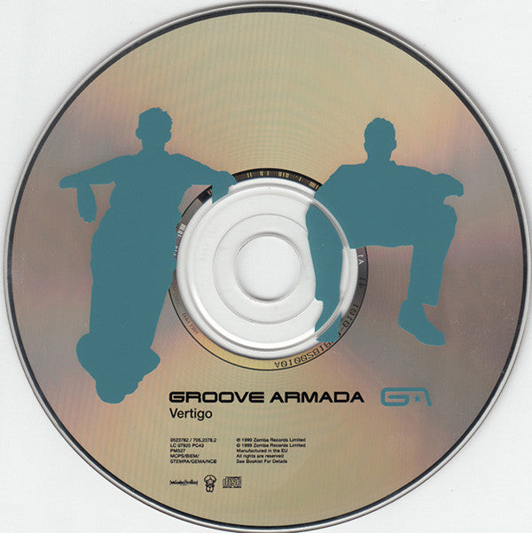Groove Armada : Vertigo (CD, Album, RP)