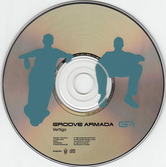 Groove Armada : Vertigo (CD, Album, RP)