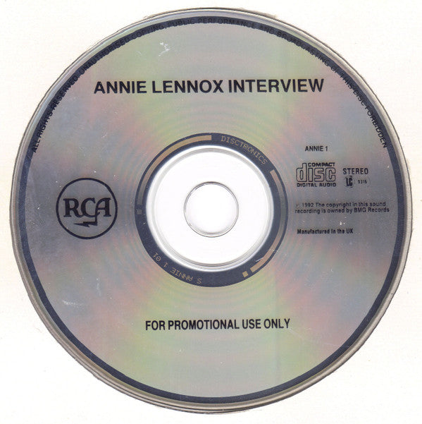 Annie Lennox : Why (2xCD, Single, Promo)