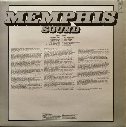 Booker T & The MG's : Memphis Sound (LP, Comp)