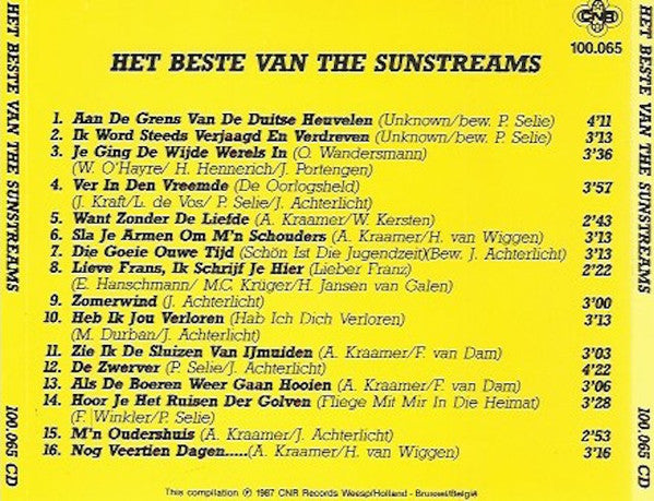 The Sunstreams : Het Beste Van (CD, Comp)