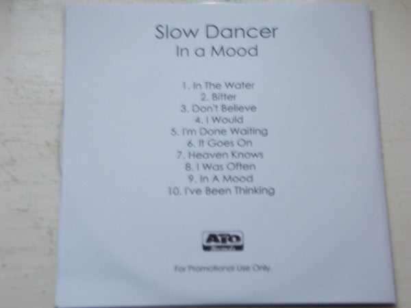 Slow Dancer : In A Mood (CDr, Album, Promo)