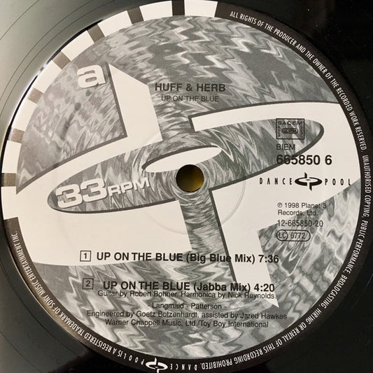 Huff & Herb : Up On The Blue (12")