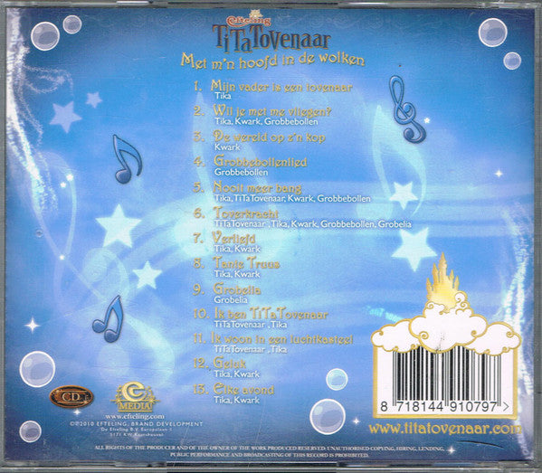 Various : TiTaTovenaar - Met M'n Hoofd In De Wolken (CD, Album)