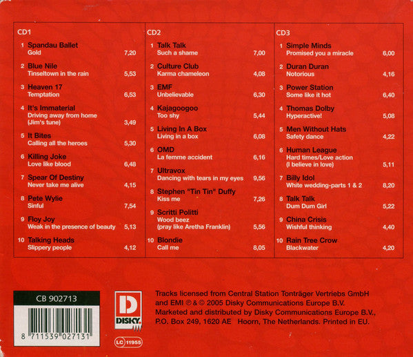 Various : The Long Versions - New Wave (3xCD, Comp)