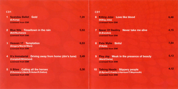 Various : The Long Versions - New Wave (3xCD, Comp)