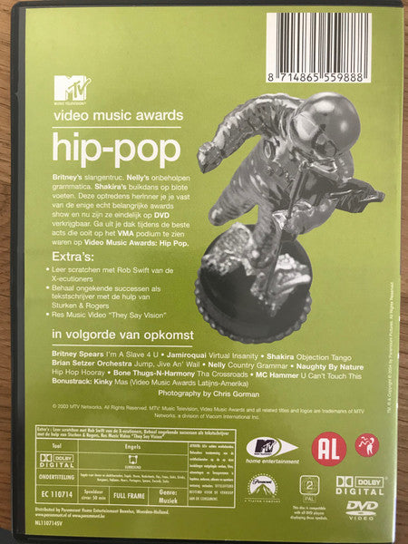 Various : MTV Video Music Awards: Hip-Pop (DVD-V, Comp, PAL)