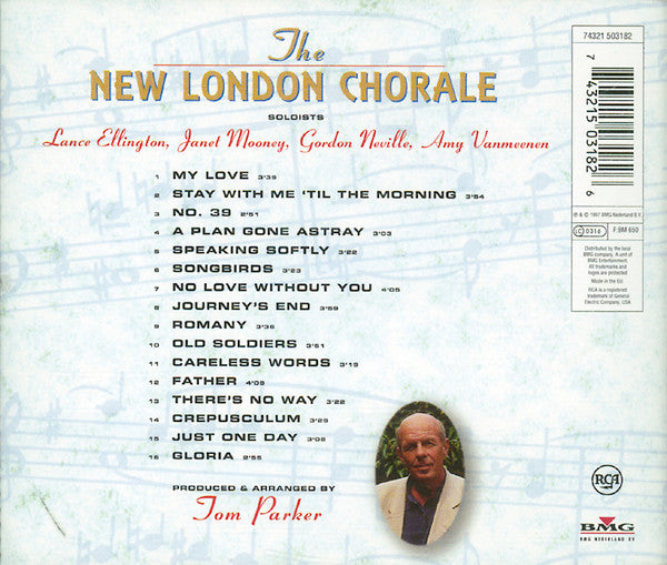 New London Chorale : The New Amadeus Mozart (A Tom Parker Project) (CD, Album)