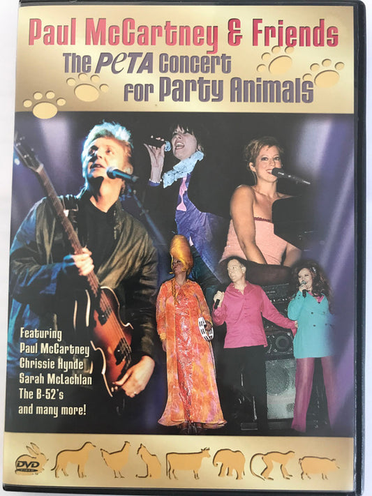 Paul McCartney & Various : The PeTA Concert For Party Animals (DVD-V, PAL)