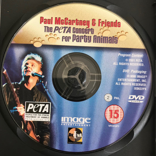 Paul McCartney & Various : The PeTA Concert For Party Animals (DVD-V, PAL)