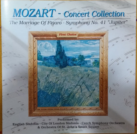 English Sinfonia, City Of London Sinfonia, Czech Symphony Orchestra, The Orchestra Of St. John's : The Marriage Of Figaro / Symphony No. 41 "Jupiter" (CD, Comp)