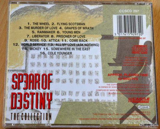 Spear Of Destiny : The Collection (CD, Comp)