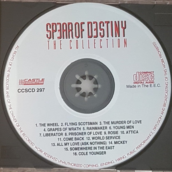 Spear Of Destiny : The Collection (CD, Comp)