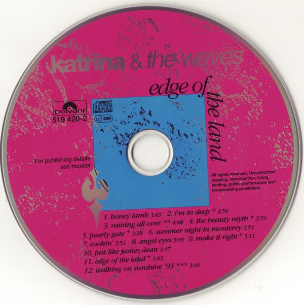 Katrina And The Waves : Edge Of The Land (CD, Album)
