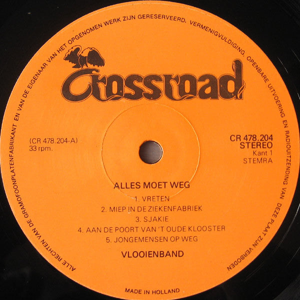 De Vloojenband : Alles Moet Weg (LP, Album)