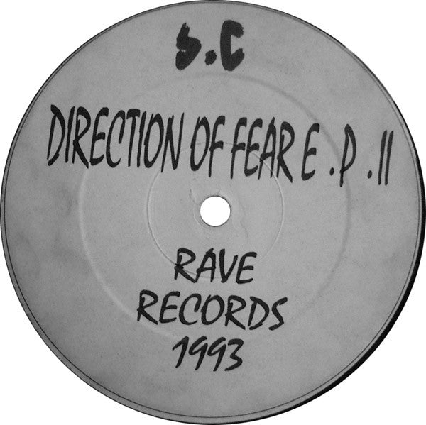 DJ Gizmo & The Dark Raver : Direction Of Fear E.P. II (12", EP)