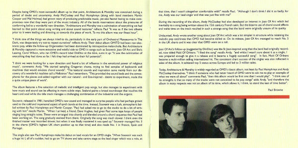 Orchestral Manoeuvres In The Dark : Architecture & Morality (CD, Album, RE, RM, Arv)