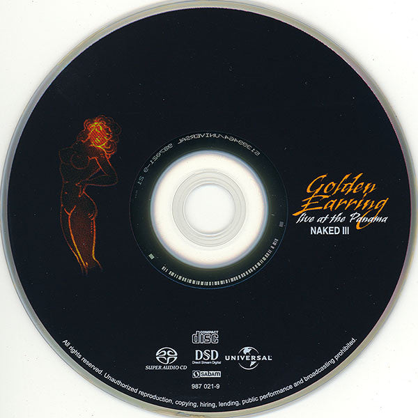 Golden Earring : Naked III (SACD, Hybrid, Multichannel, Album, Sup)